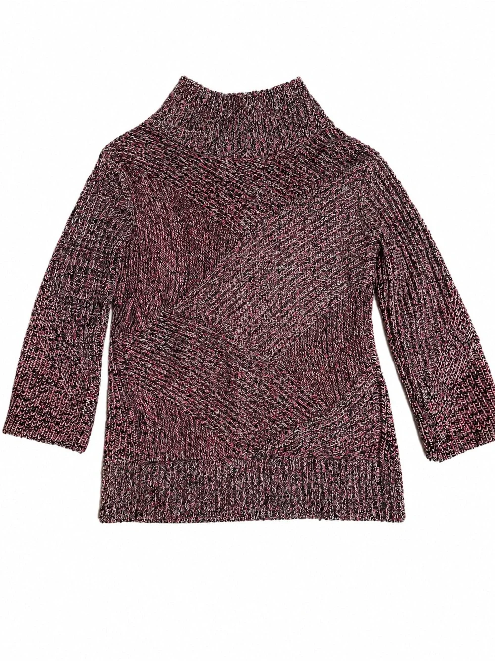 rag & bone Marled Rose High Neck Pullover